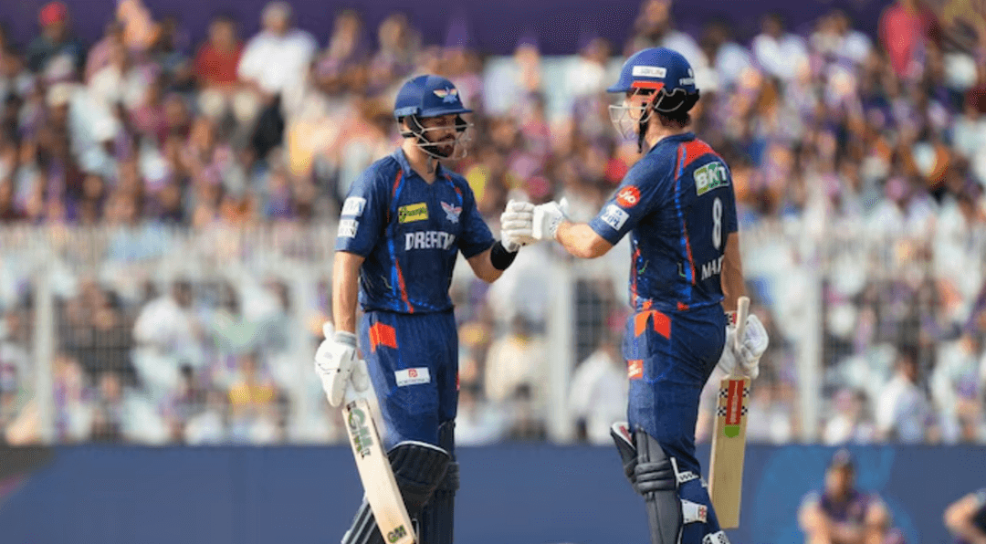 Aiden Markram-Mitchell Marsh vs KKR 