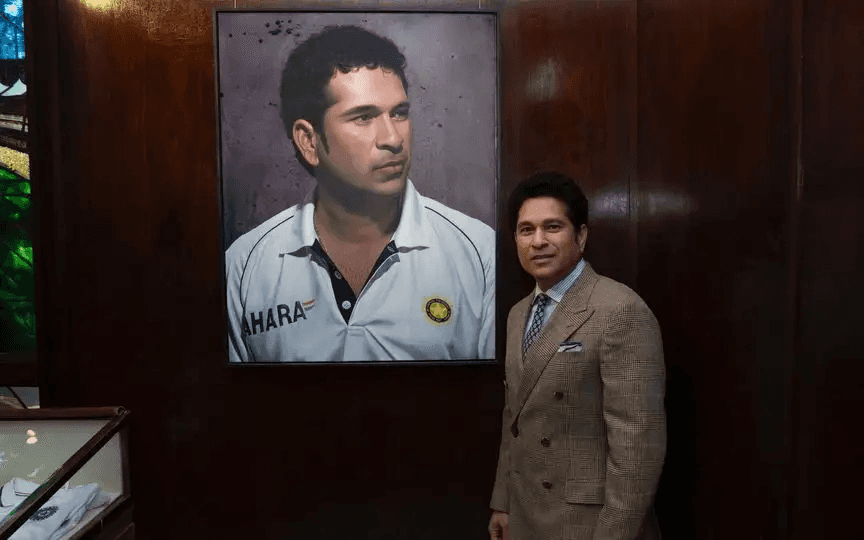Sachin Tendulkar’s Portrait Takes Its Place in the Iconic Long Room