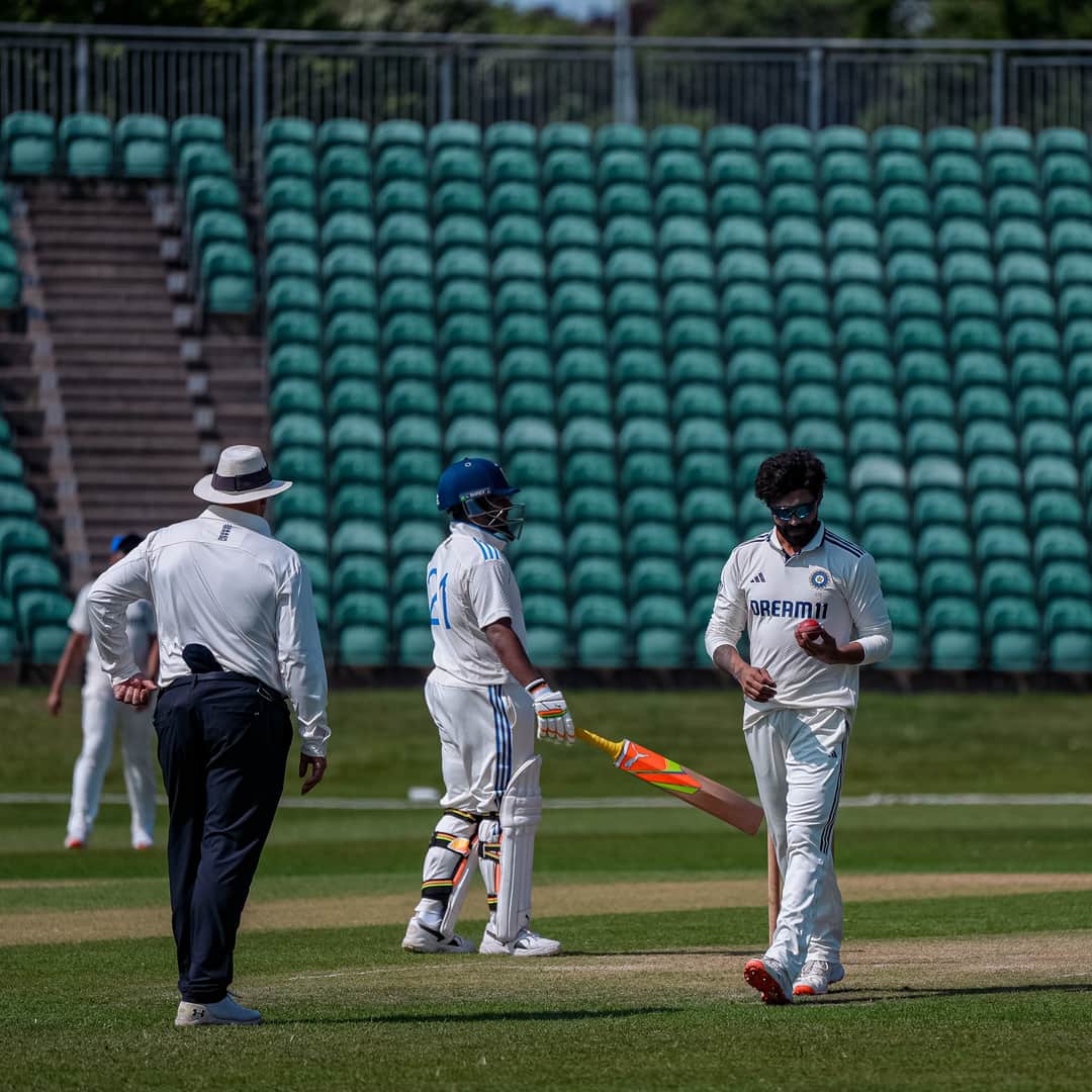 Sarfaraz Khan scored a hundred against the senior Indian Test side.